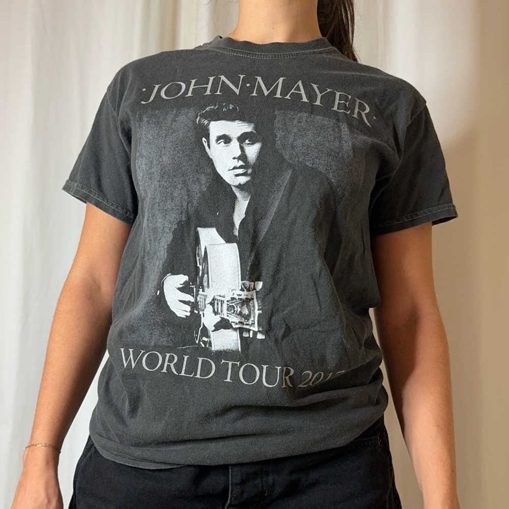John Mayer World Tour 2017 Women's Graphic Tee